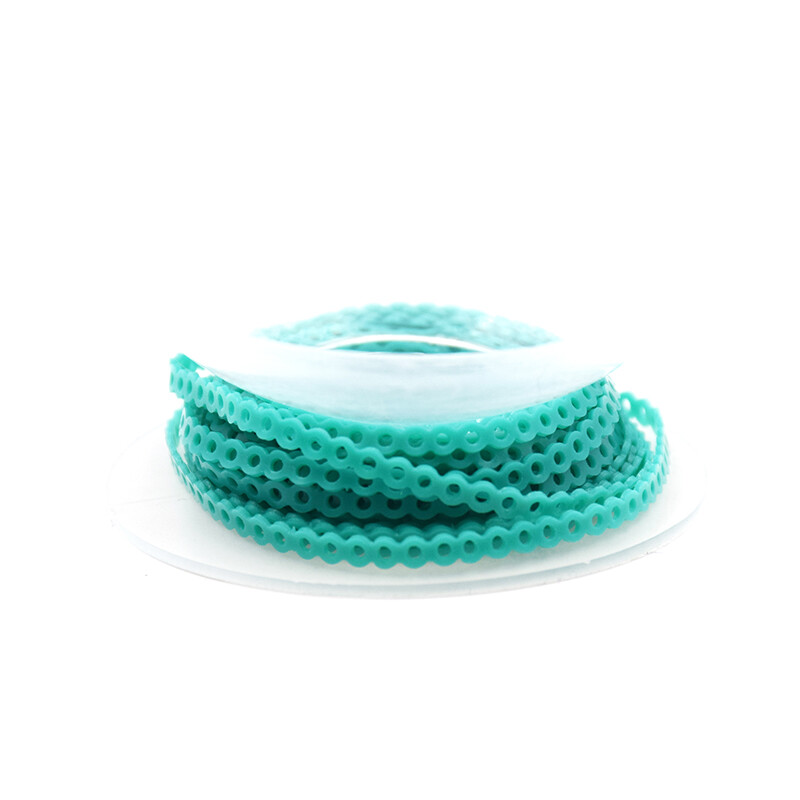 Dental Ortho Elastic Power Chain Rubber Bands Long/Short/Continuous 44 Colors