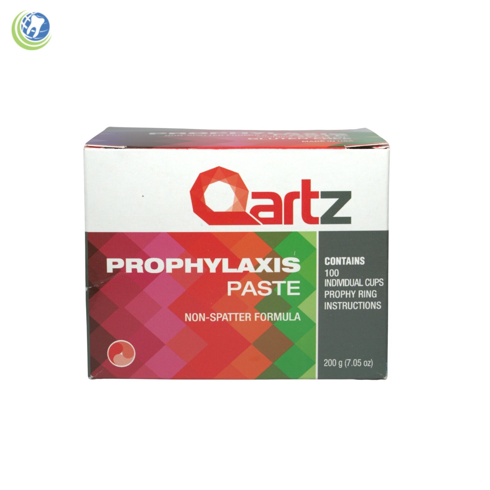 Dental Prophy Paste Cups Assorted Medium Prophylaxis Polishing Cleaning 100 Unit