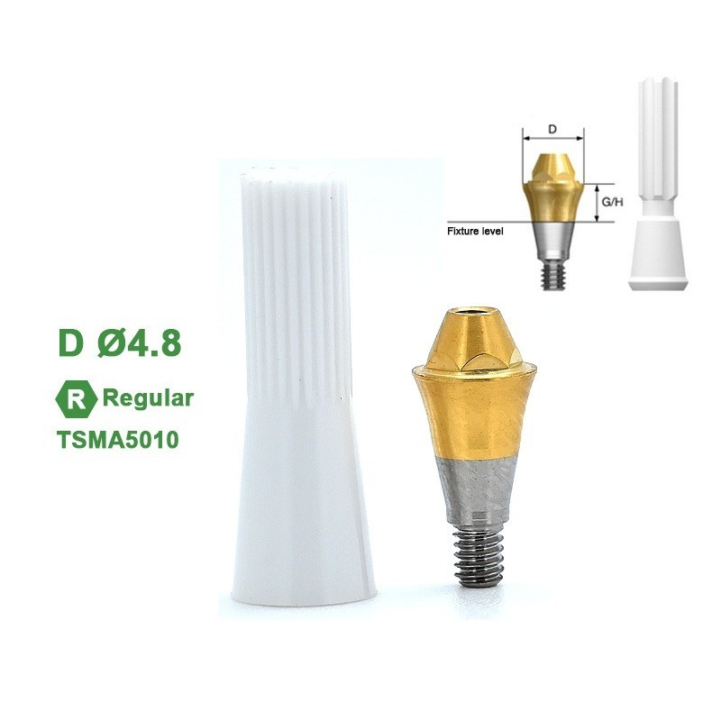 Osstem Compatible Multi Unit Straight Abutment for Bridge Work TS Mini Regular