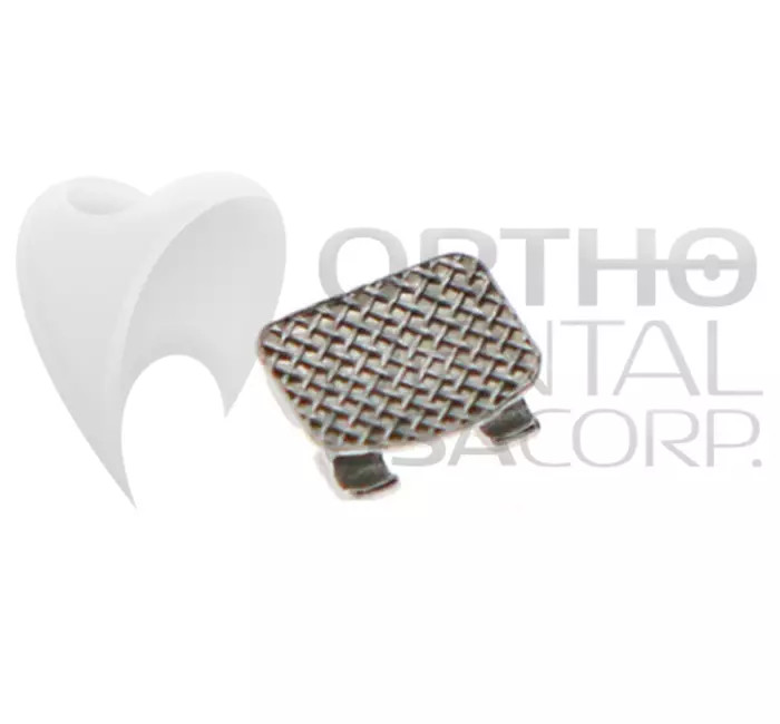 SET 5 cases NATURAL ORTHODONTIC BRACKETS ROTH .022” W/H 3,4,5 MIM MICROETCHED