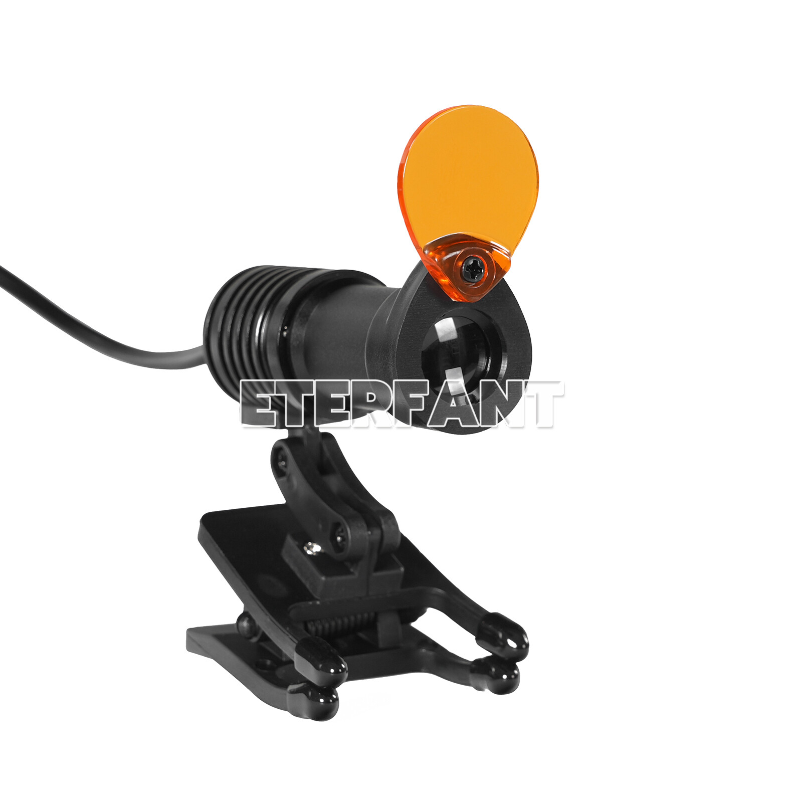 ETERFANT Dental 5W LED Headlight Lamp Metal Clip W/Filter for Binocular Loupes