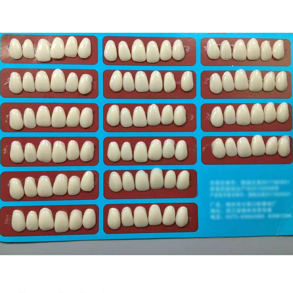 96pcs Dental Tooth Veneer Anterior Resin Thin Teeth Veneers Porcelain 22# A2 USA