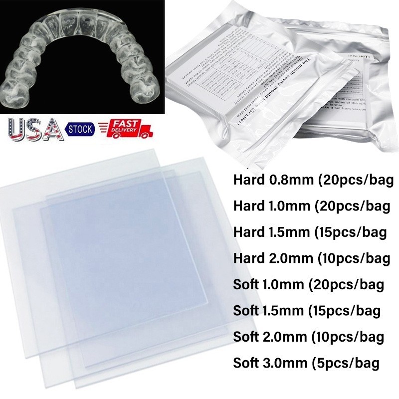 Dental Splint Orthodontic Invisible Braces Retainer Hard Soft Thermoforming Tool