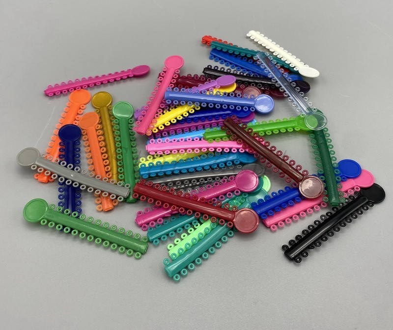 Orthodontic Ligature Ties Elastic Rubber Bands for Dental Brace 1040Pcs/Pack