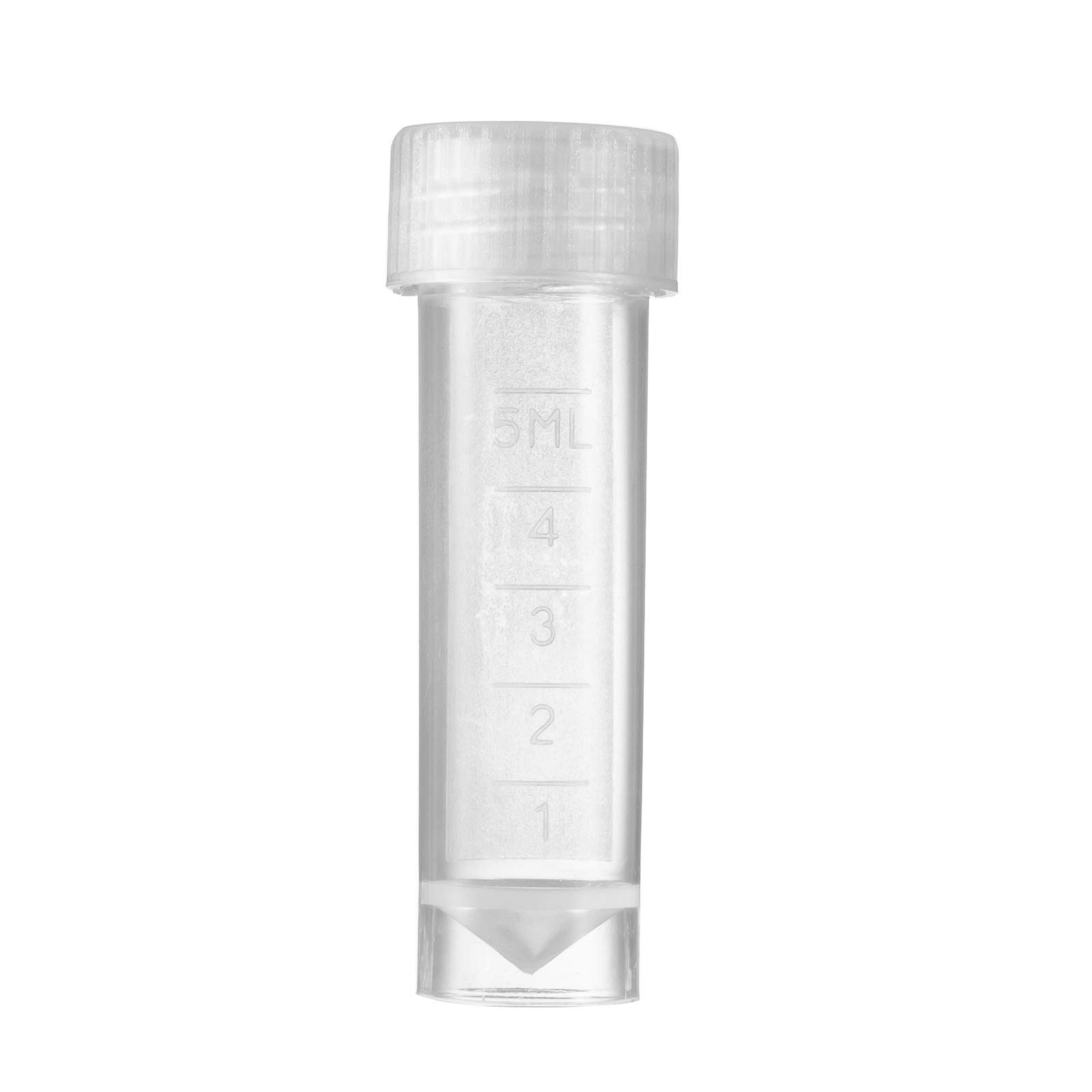 Eowpower 50 Pieces 5 ml Plastic Sample Bottle Vial Storage Container for…