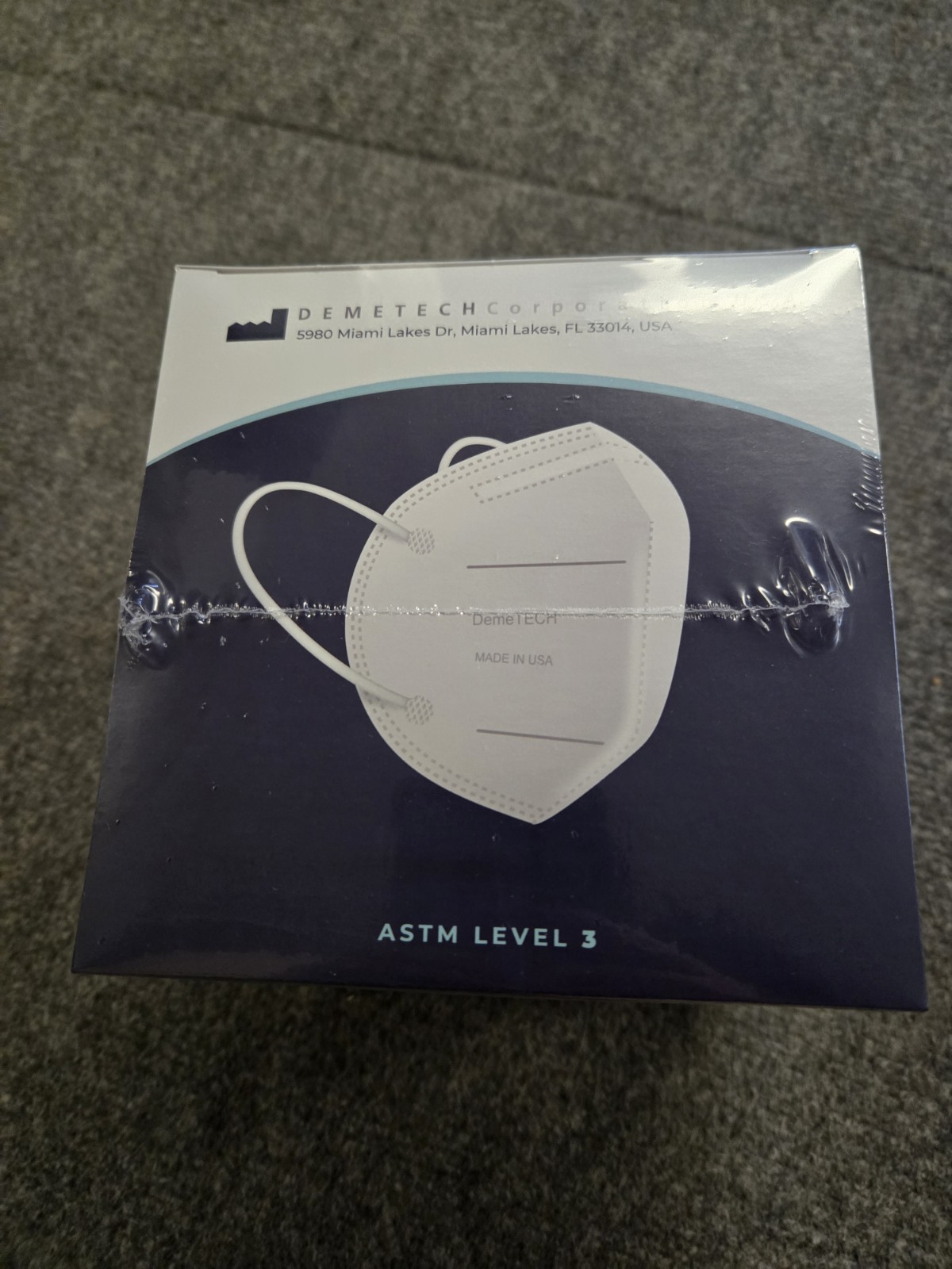 20 KIDS DX95 Particulate face mask with ear loops, Child Size, XS ASTM Level 3
