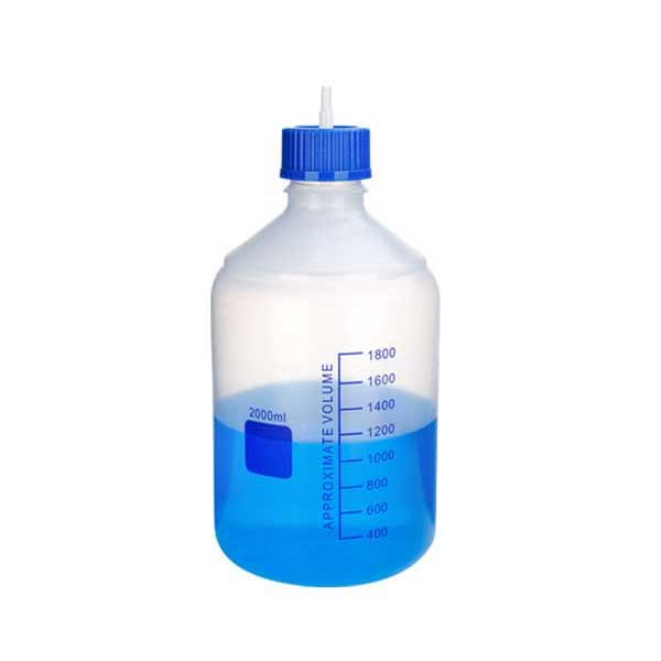 Polypropylene Plastic Reagent Bottles 100ml-2000ml, GL45 Cap, New
