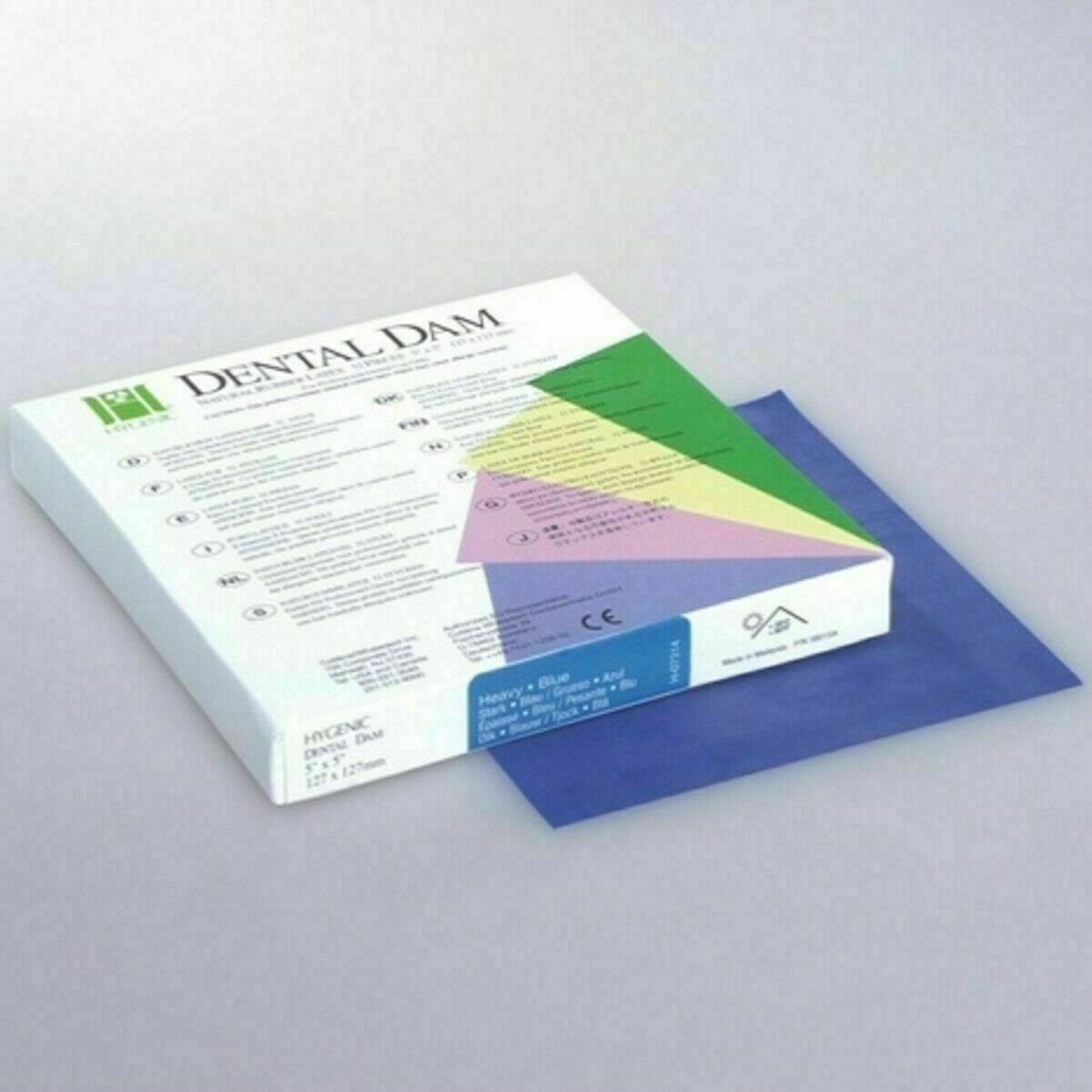 Coltene Whaledent Dental Rubber Dam Sheets Latex Extra Strength (Size 6X6)FSHIP