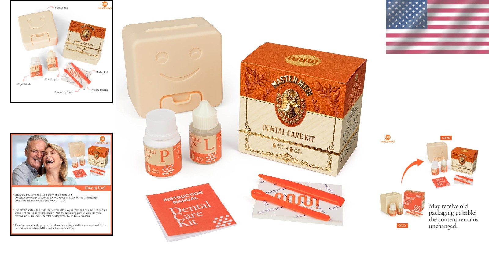 Comprehensive Zinc Oxide Eugenol Dental Care Kit for Instant Tooth Repairs