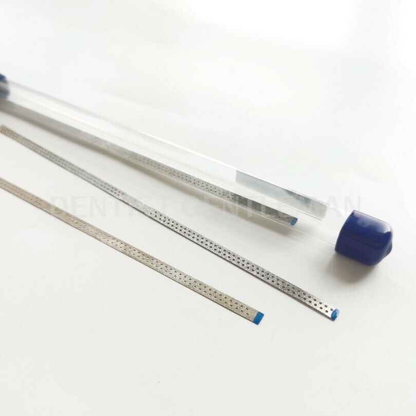 Mix Colors Dental Stainless Steel Polishing Finishing Strips Diamond Side Sands