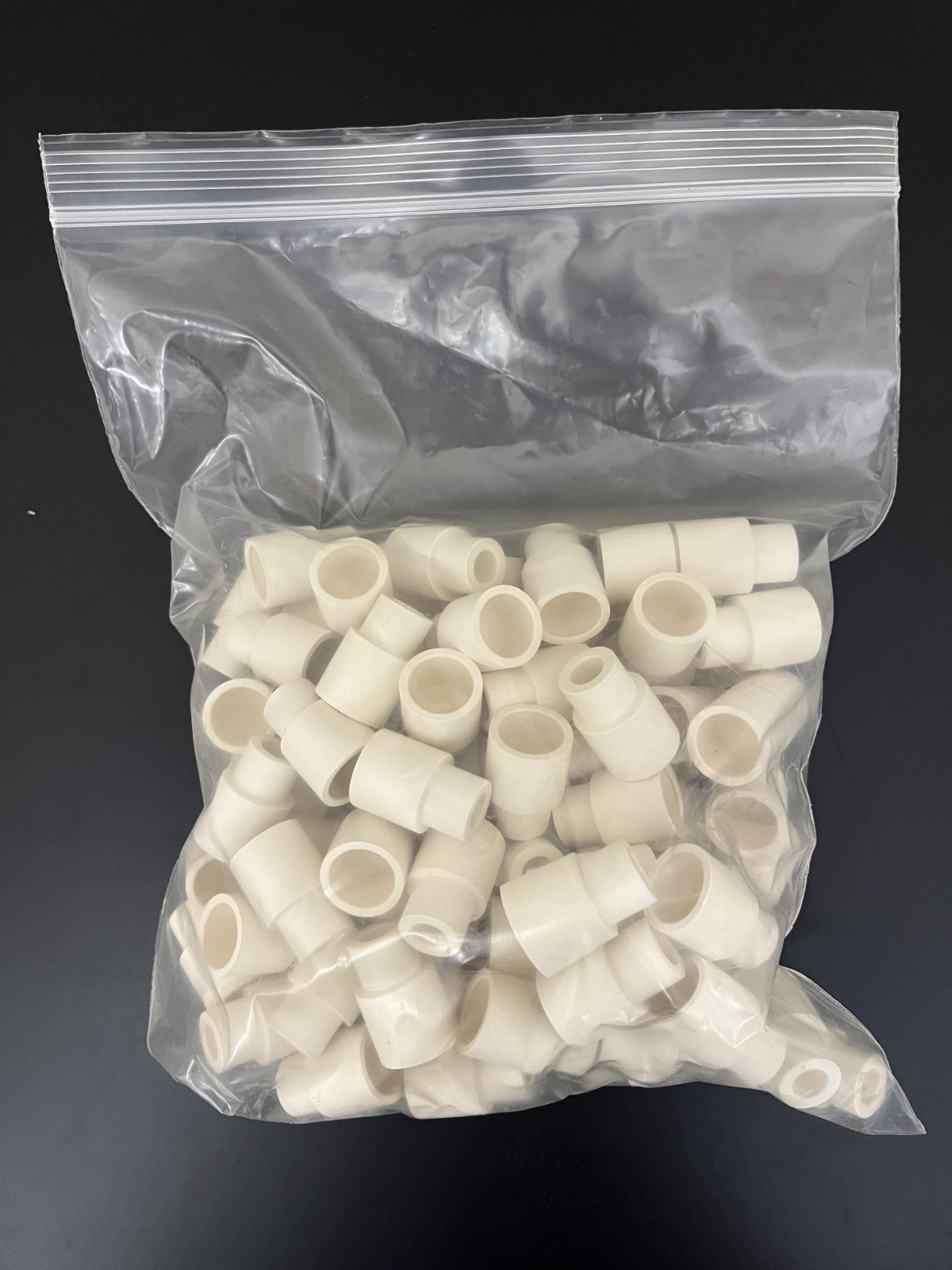 CHEMGLASS CG-3022-24 WHITE SEPTUM STOPPER 14/20-14/35, 100/PK