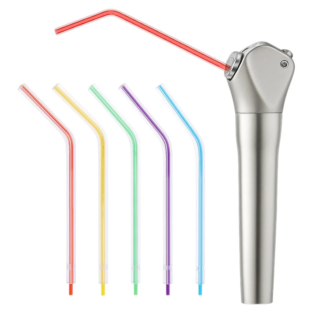 Disposable Air Water Syringe Tips Multi Color Applicator Tips 250Ct BRITEDENT