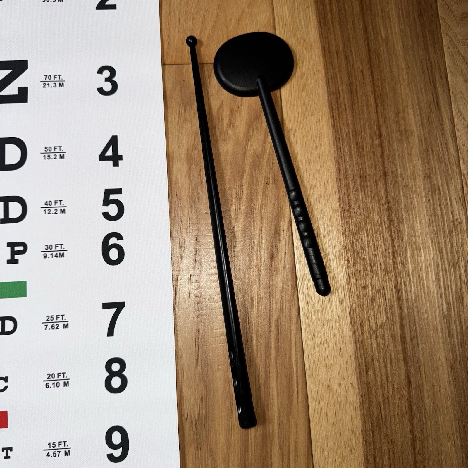 Snellen Eye Exam Chart Wall Hanging Vision Test Chart 2 Pointers Home Classroom