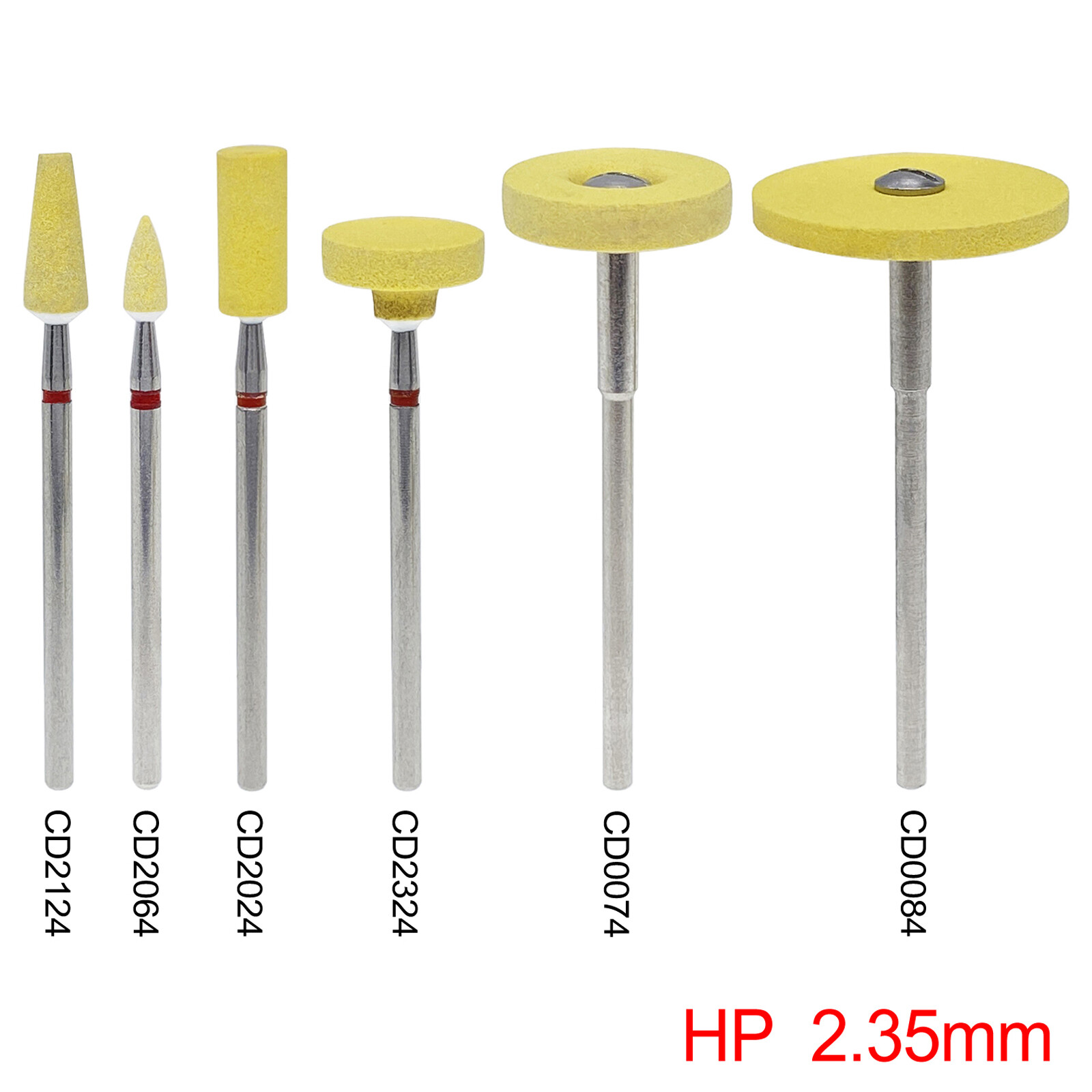 Dental Ceramic Diamond Polisher Grinder Zirconia Porcelain Polishing Pieces Burs