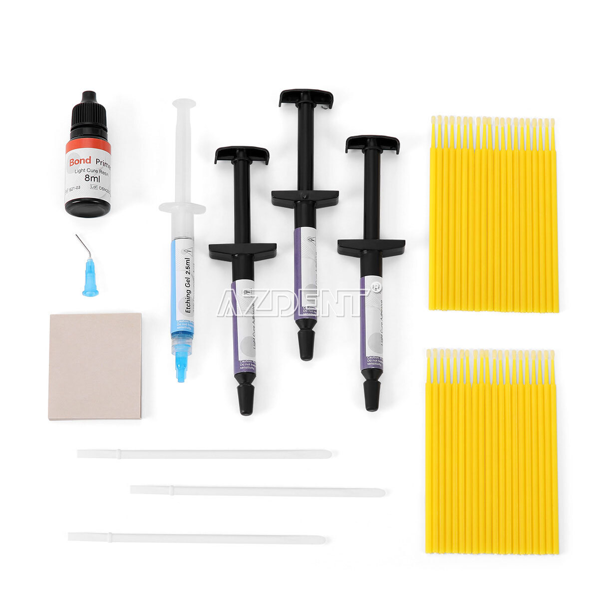 Dental Orthodontic Light Cure Bracket Bonding Adhesive /Etching Gel