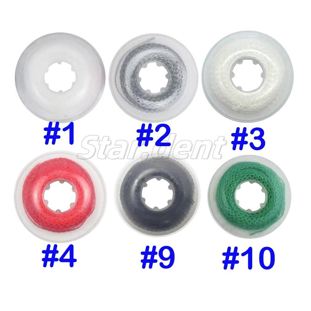 Dental Ortho Elastic Ultra Power Chain Rubber Braces Bands Long/Short/Continuous