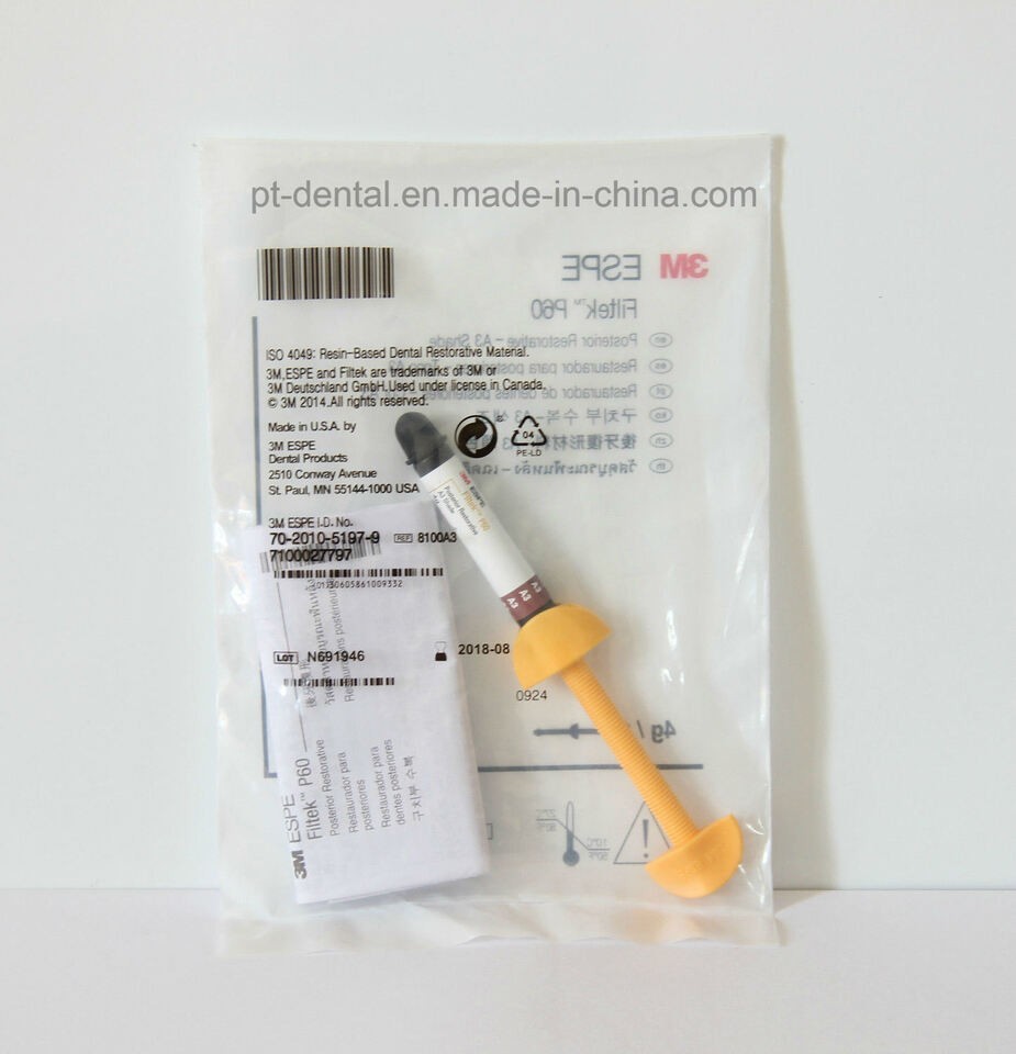 3M ESPE Filtek P60 Posterior Restorative Composite Syringe 4g Dental