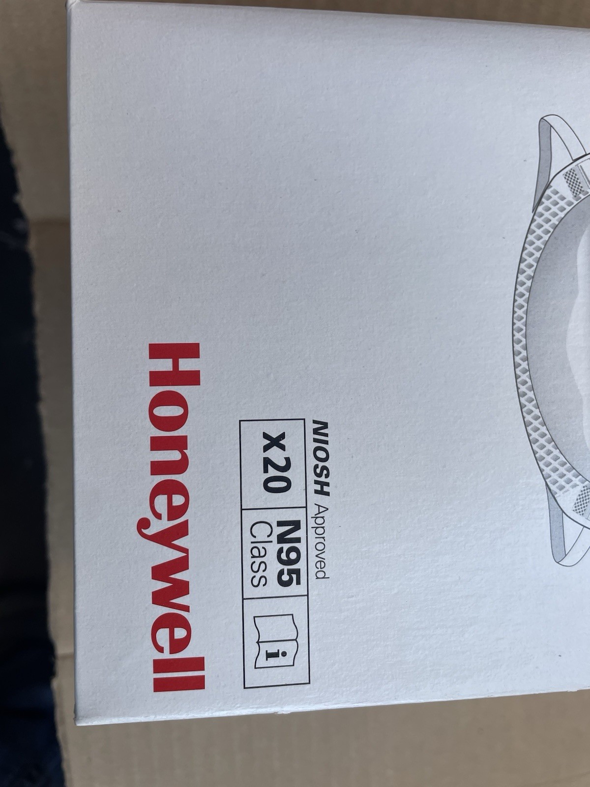 20 Pack Honeywell N95 NIOSH-Approved Respirator Mask DC300N95