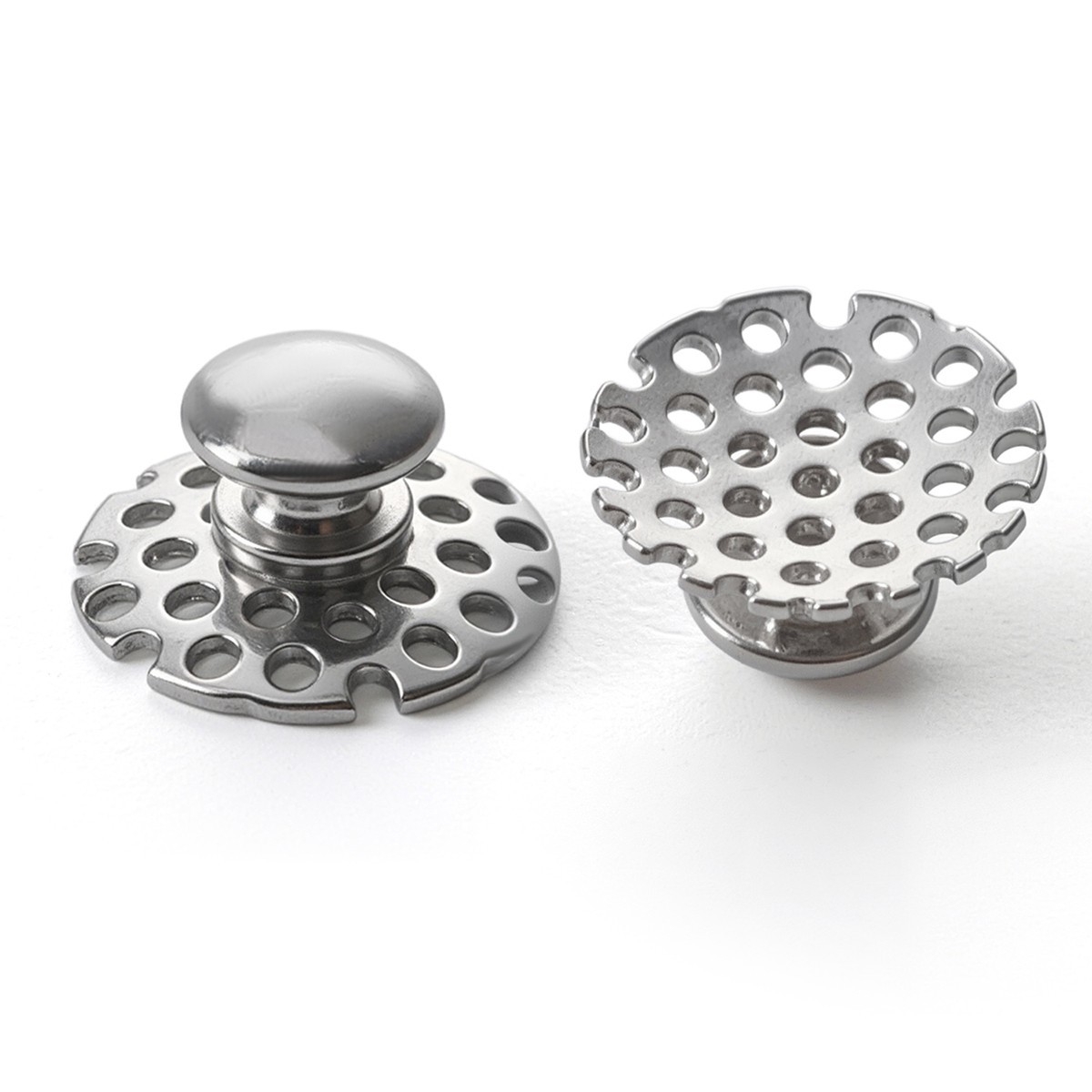 50PCS Dental Orthodontic Perforated Bondable Lingual Buttons With Hole Adhesive