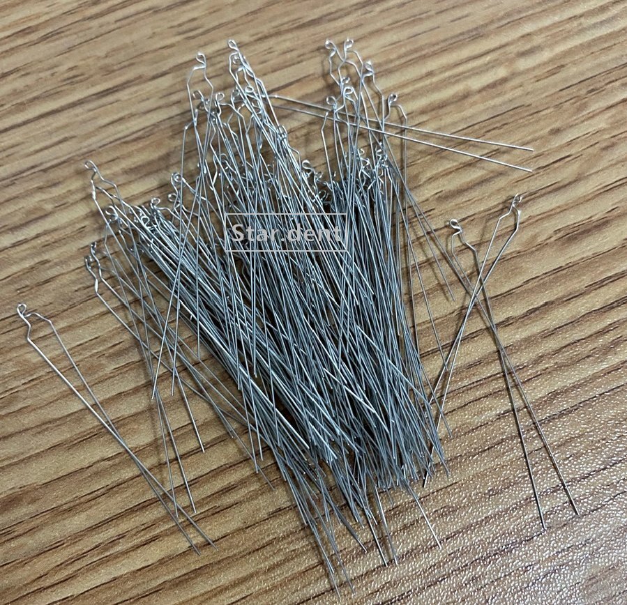 Dental Metal S.S Orthodontic Wire Preformed Kobayashi Ligature Wires Twist Weld