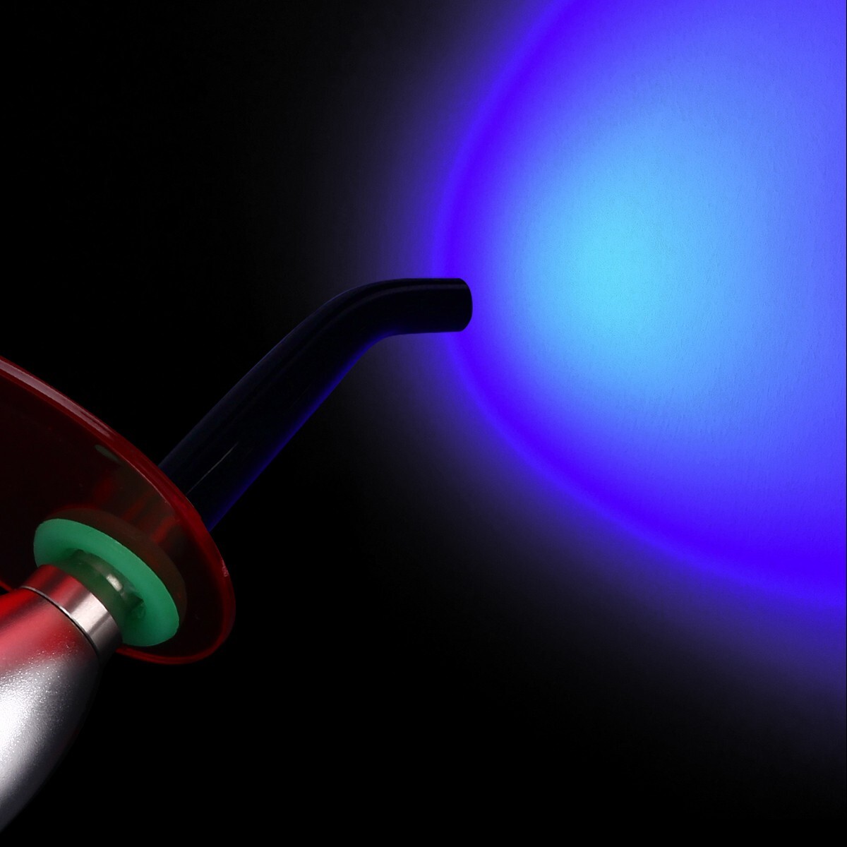 AZDENT Dental Wireless LED Curing Light Resin Cure Lamp 2700mw/c㎡ Silver