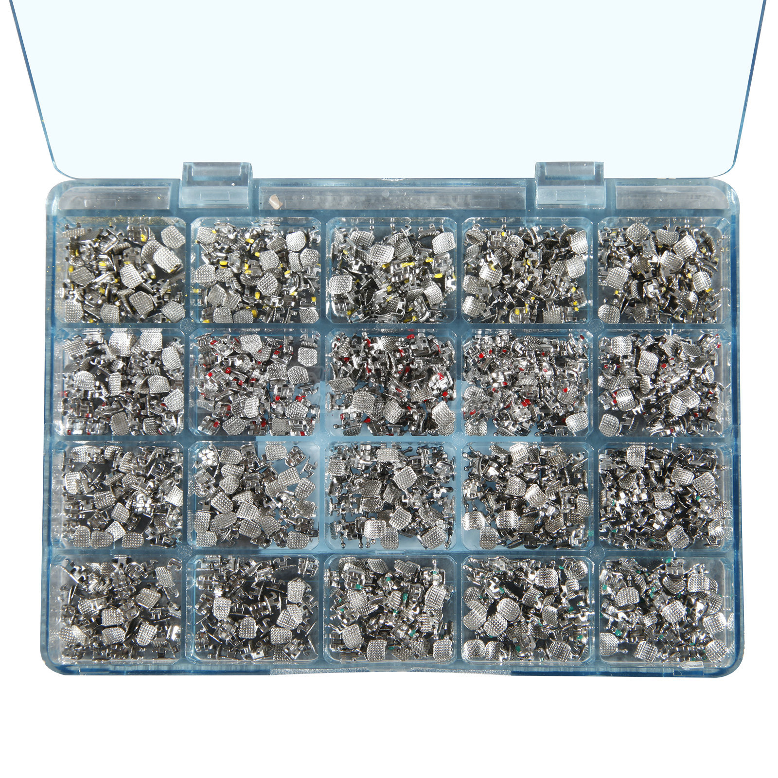 1000 PCS Dental Metal Orthodontics Brackets Brace MINI Roth.022 345 Hooks #2