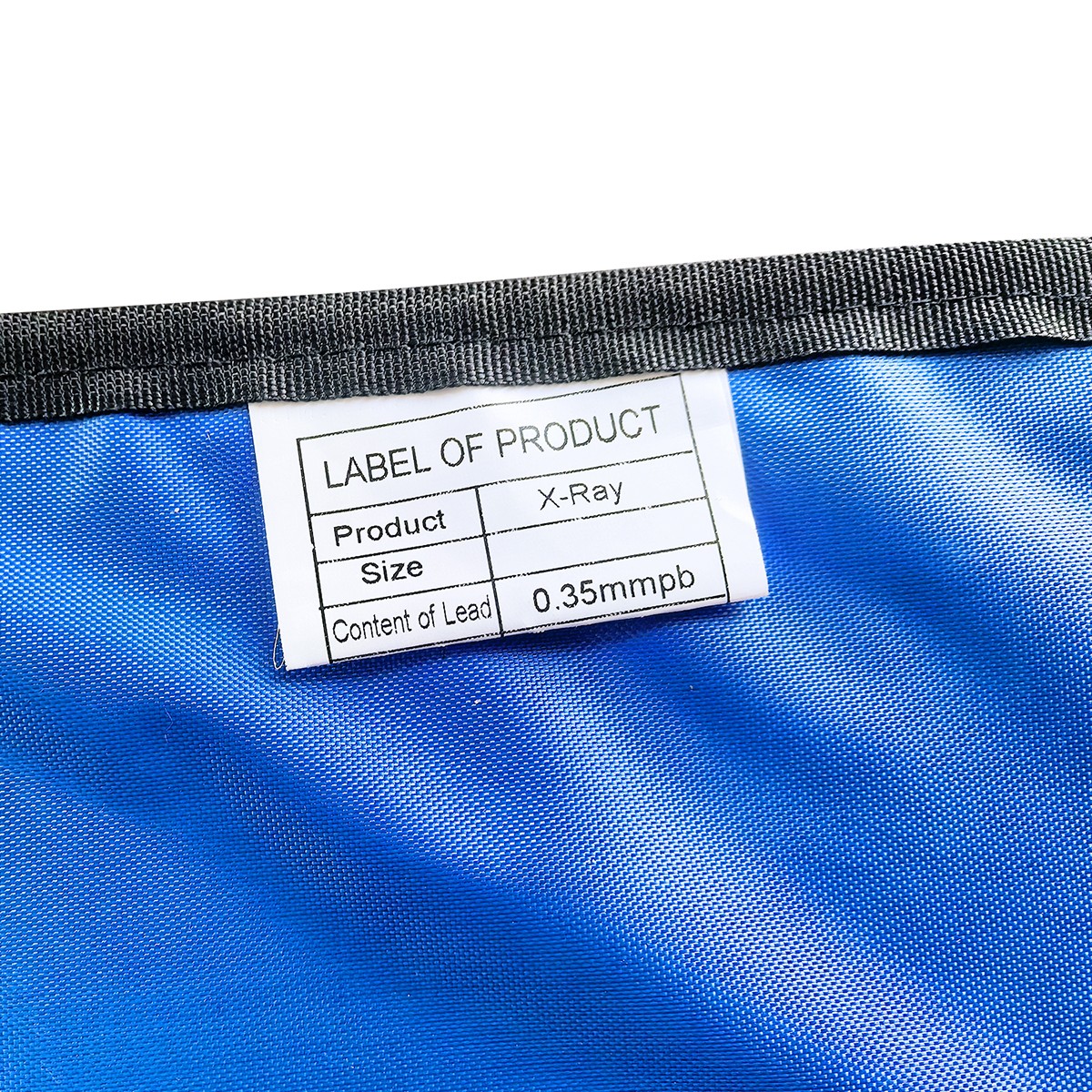 Delantal de protección de plomo dental 0,35 mmPb con protector tiroideo 0,5 mmPb