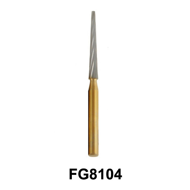 Dental Carbide Bur Orthodontic Debonding Finishing Tapper FG 8104 Tungsten Steel