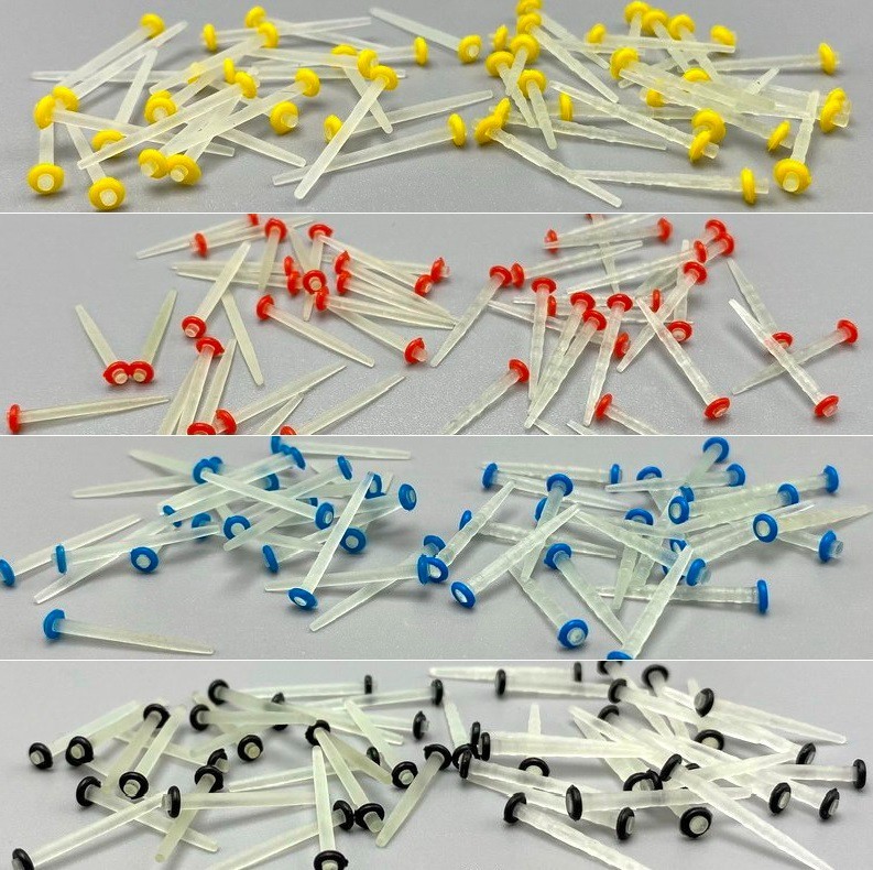 200*Quartz Fiber Post Dental Fiber Post teeth Restorative 1.2/1.4/1.6/1.8mm/Mix