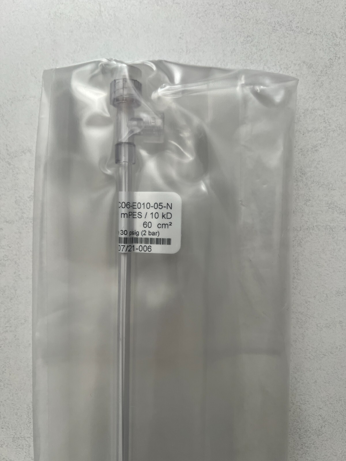 REPLIGEN MicroKros Hollow Fiber Filter Module 60cm2 10kD mPES C06-E010-05-N