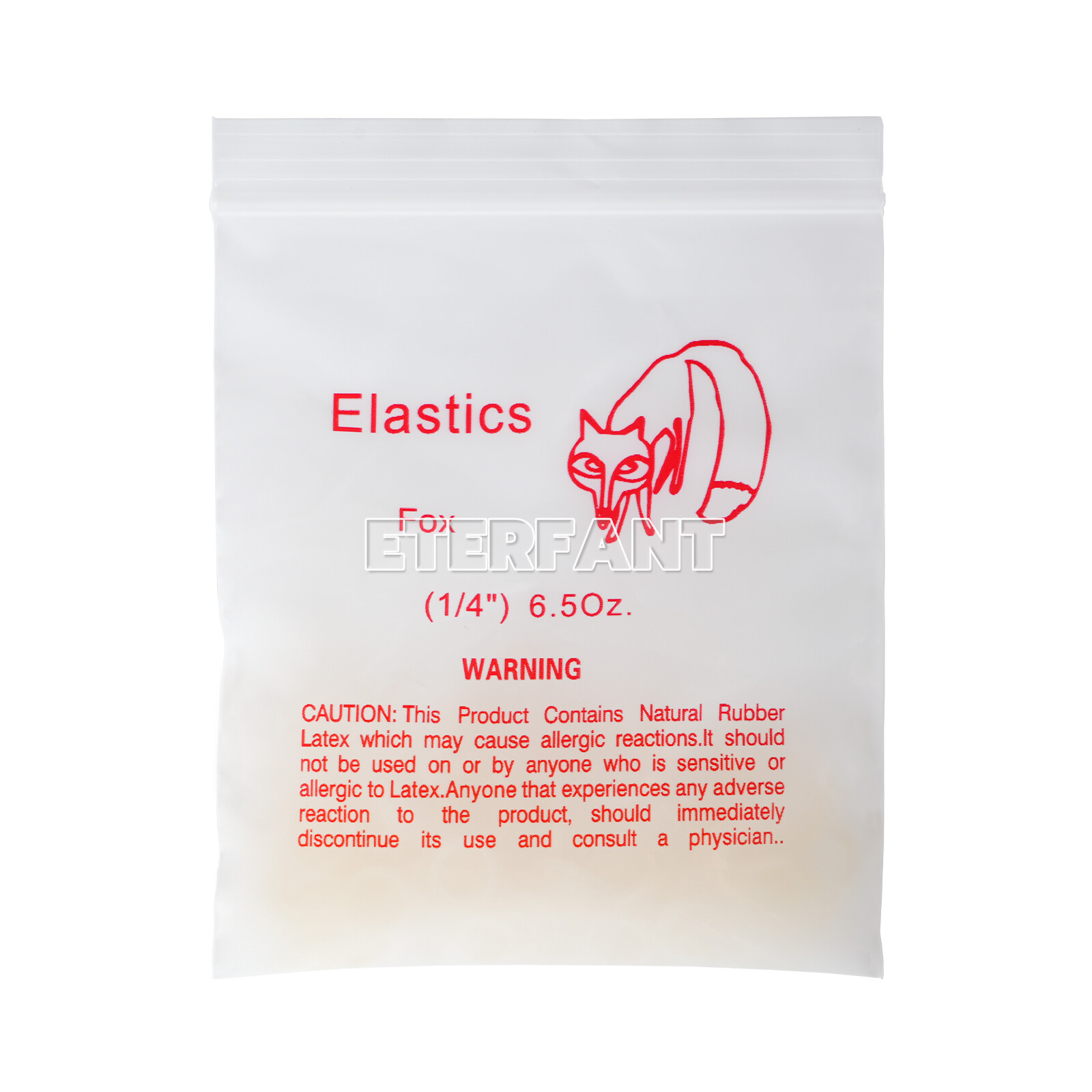 5000PCs ETERFANT Dental Orthodontic Rubber Bands Elastic Latex Braces 6.5oz 1/4