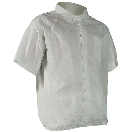 Cellucap 6512Hlxx Disposable Smock, 2Xl, Polypropylene, Hook-And-Loop, Open