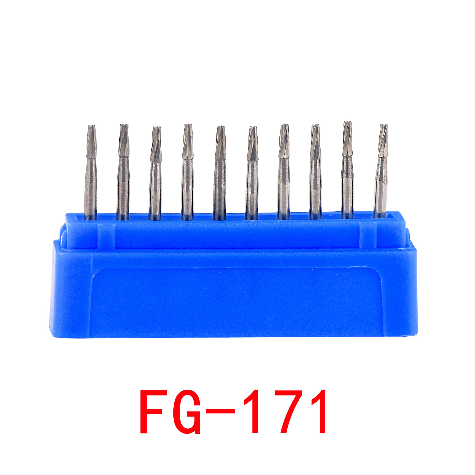 [USA]10*Dental Round Tungsten Carbide Burs FG Bur Drill For High Speed Handpiece