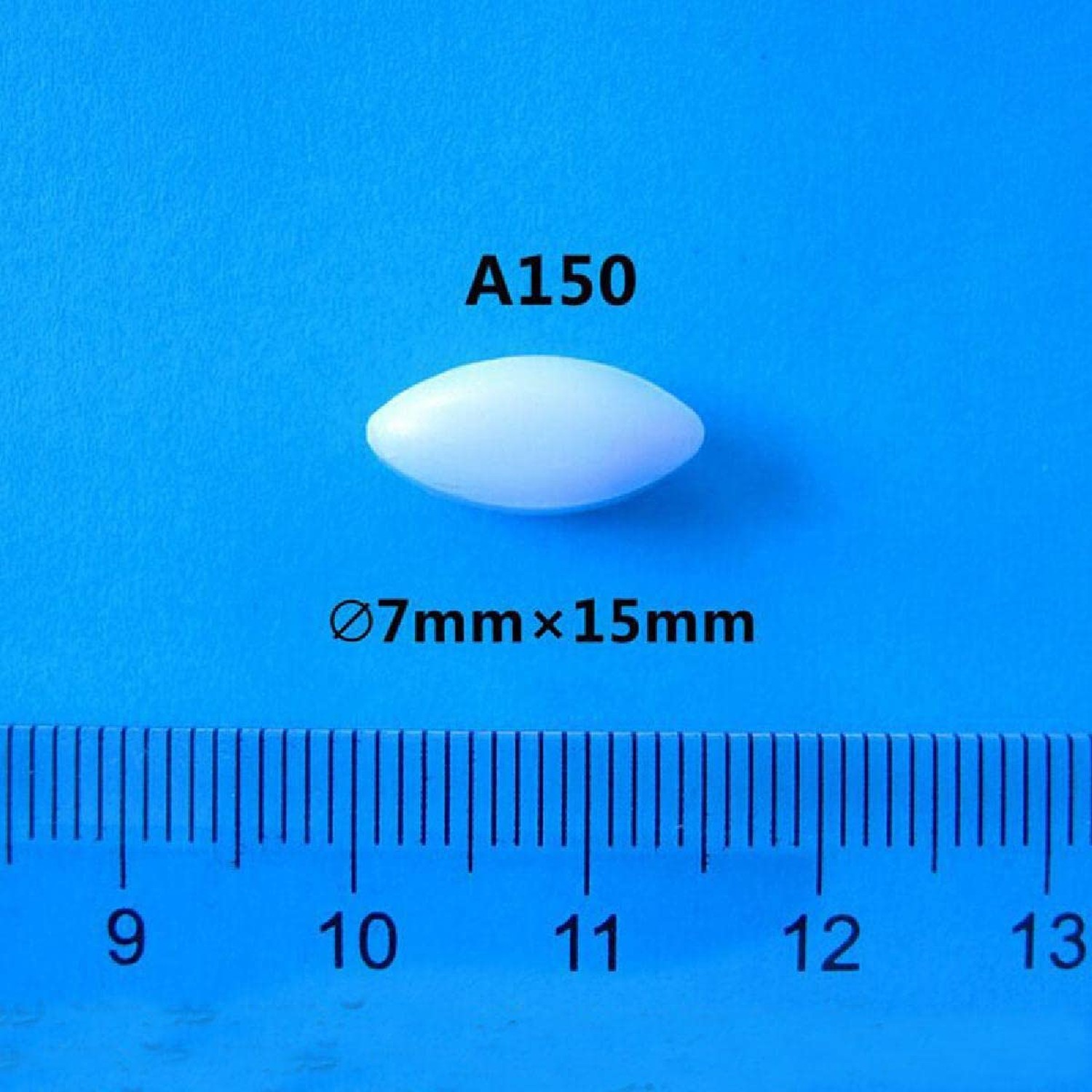 5X Magnetic Stirrer Mixer Stir Bar PTFE Olive Cone 7mm*15mm