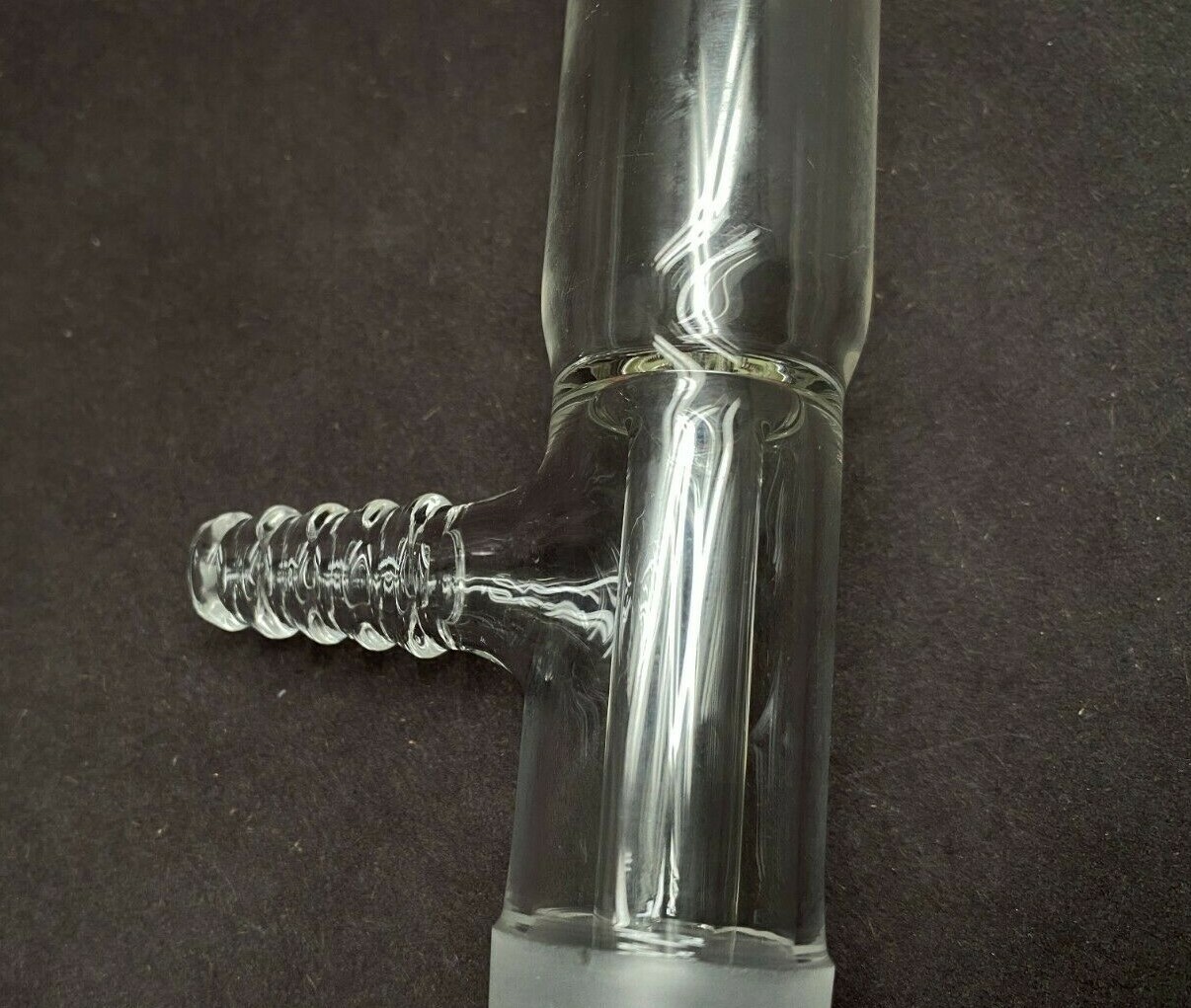 Aldrich Glass 24/40 Vacuum Filtration Adapter 31mm Flange for #3 Pluro Stopper