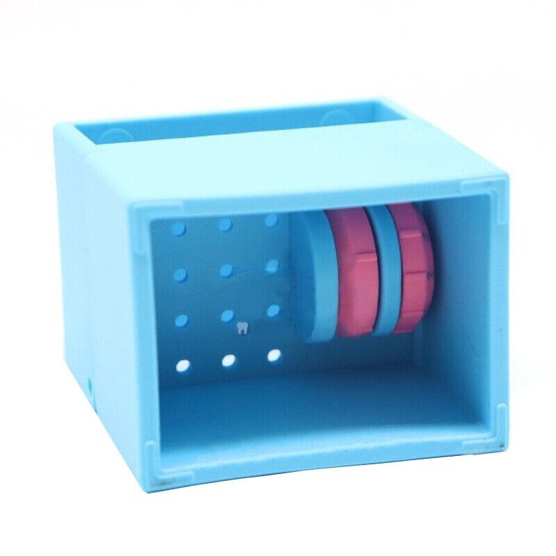 Dental 20 Holes Bur Endo Files Block Box Stand Autoclave Disinfection Box Count