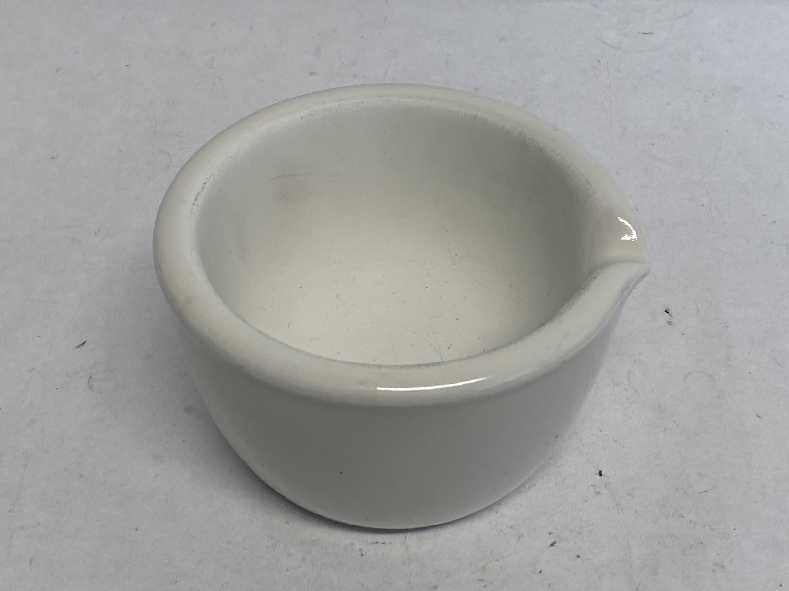 COORS COORSTEK 400mL Glazed Porcelain Mortar & Pestle 133mm OD x 92mm H 60322