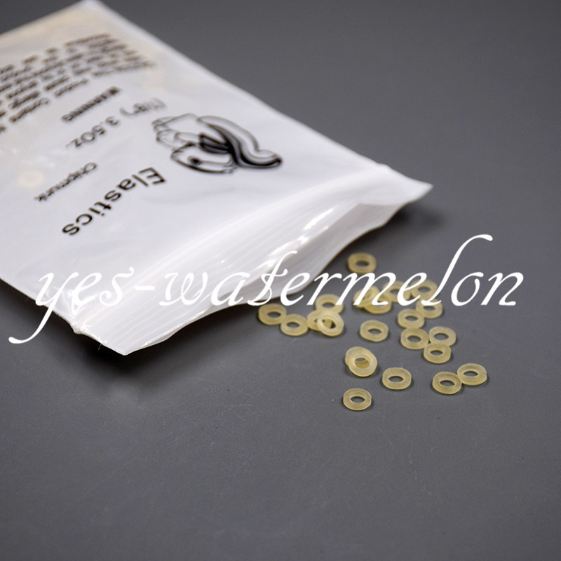 Dental Orthodontic Rubber bands Elastic Band for Braces 1/8″ 3.5 Oz Chipmunk