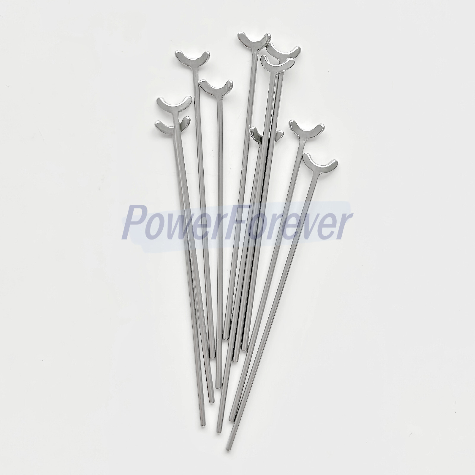 20pcs Dental Y-Type J Clasp Orthodontic Retainer Oblique Clasps Bars 0.8/0.9/1.0