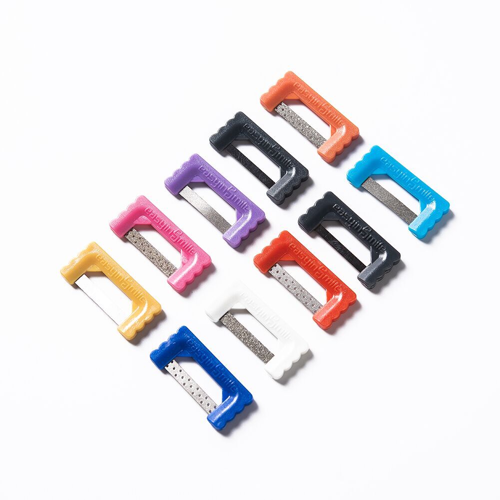9size Easyinsmile Dental IPR Kit Orthodontic Interproximal Strip Reduce Enamel