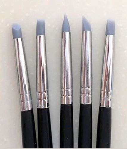 Dental Porcelain Teeth Brush Pen Brushes Silicone Adhesive Teeth Brush Composite