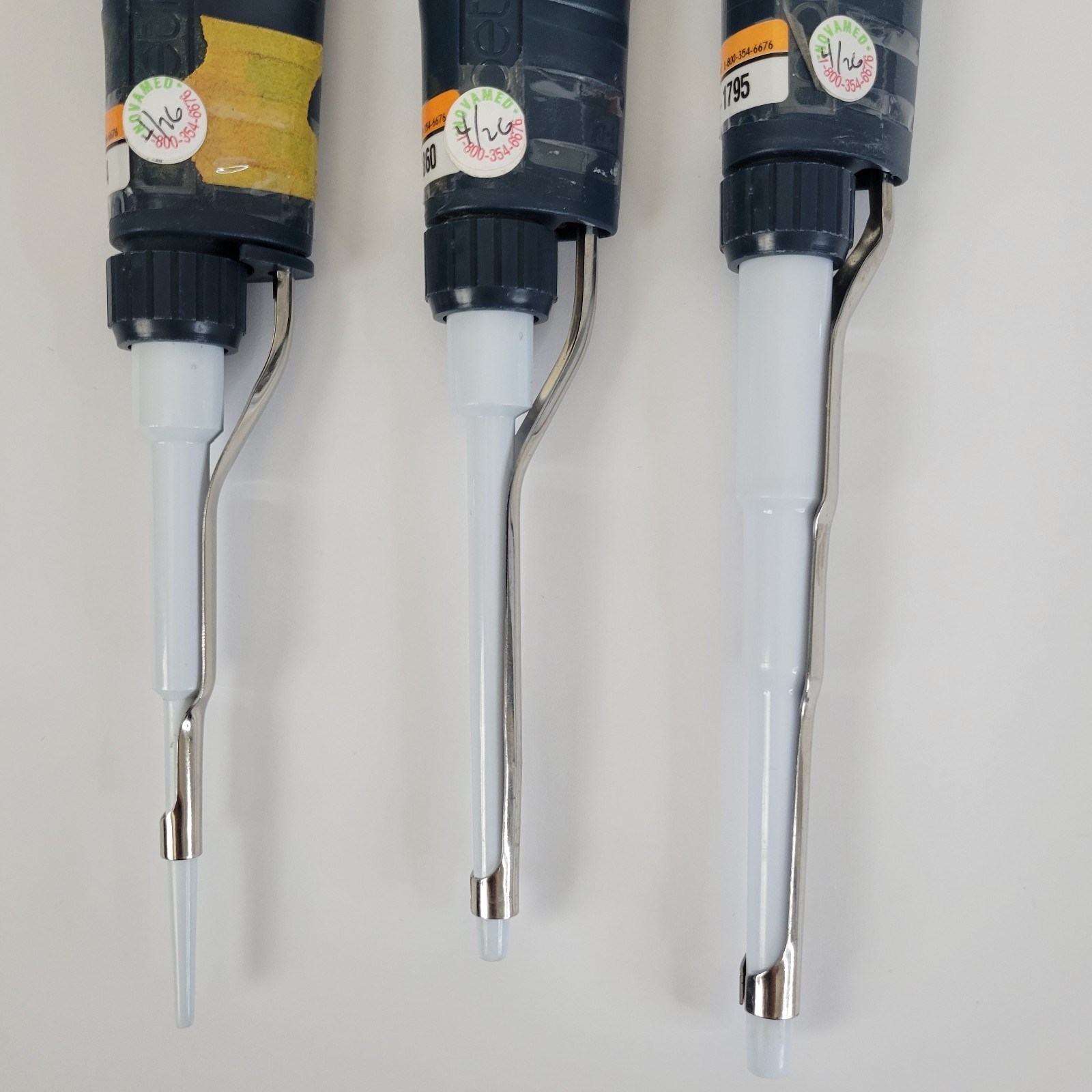 Gilson Pipetman Pipettes Set of 3 (P20, P200, P1000 µL) – Calibrated April 2026