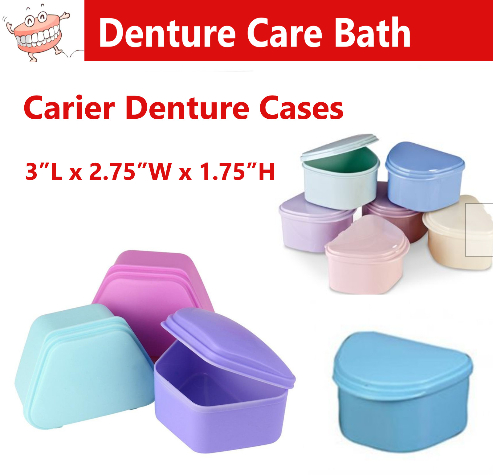 Dental Denture Box Storage Case – 3′ Deep Ortho Deep Retainer Box Upto 400/Cs