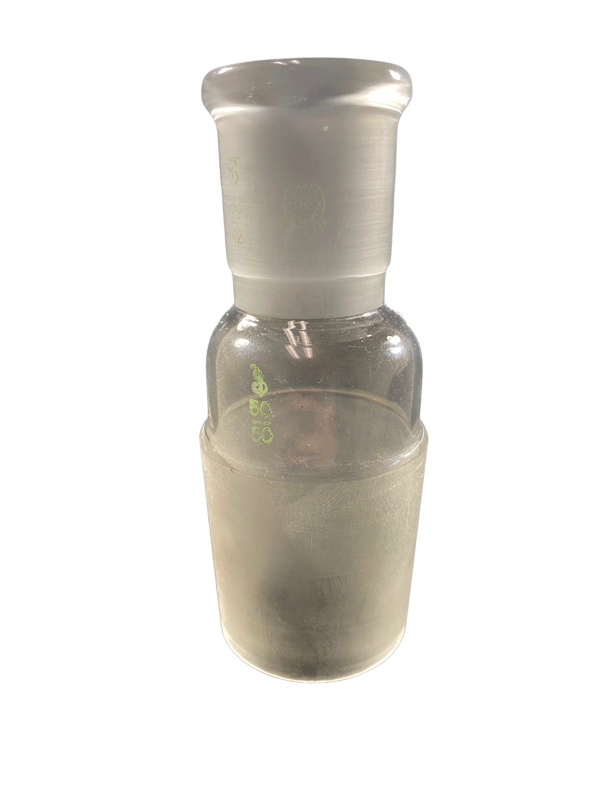 PYREX Glass 29/42 Outer 50/50 Inner Reducing Connecting Adapter 8820-2950