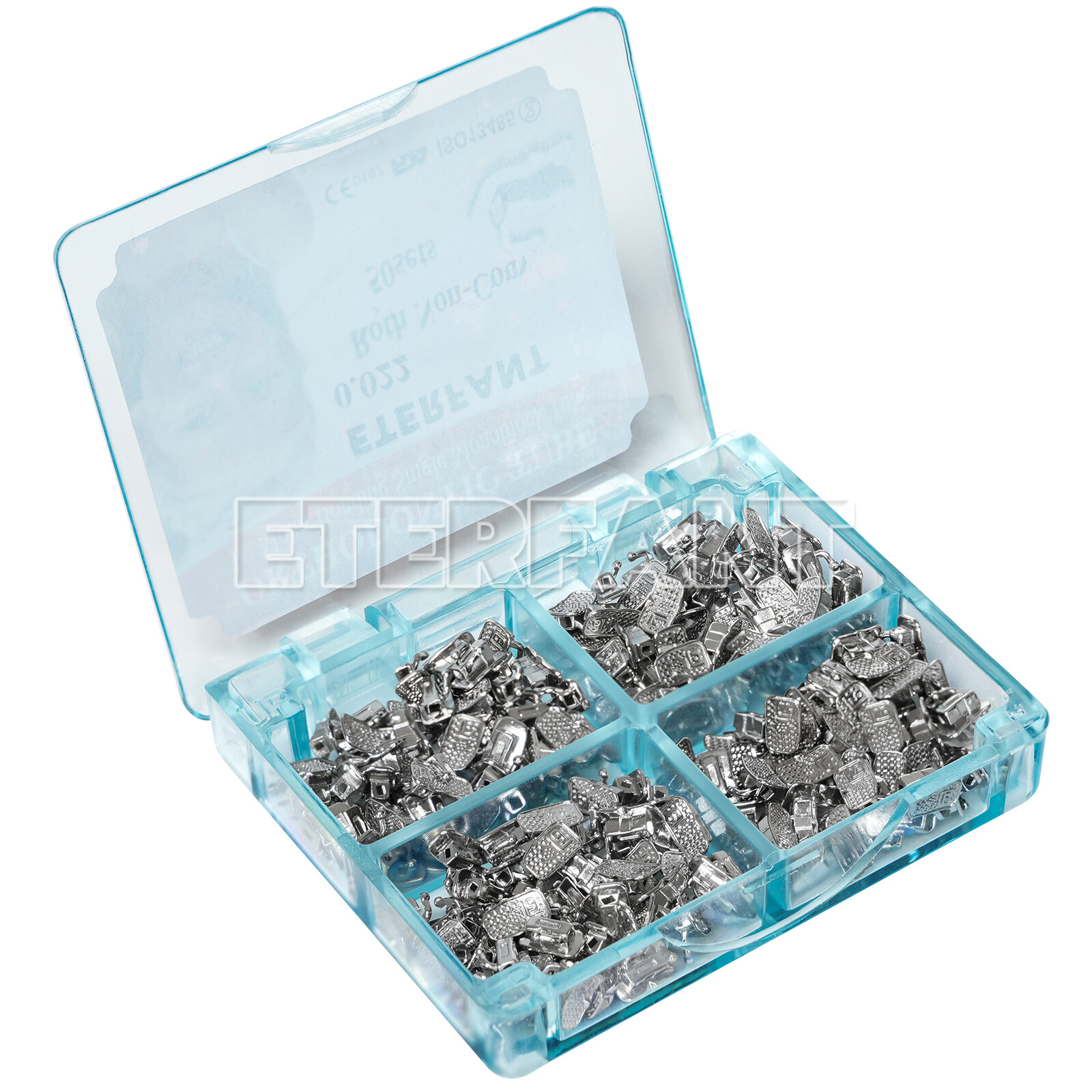 200PCs ETERFANT Dental Ortho Buccal Tubes Monoblock Roth 022 1st Molar Bondable