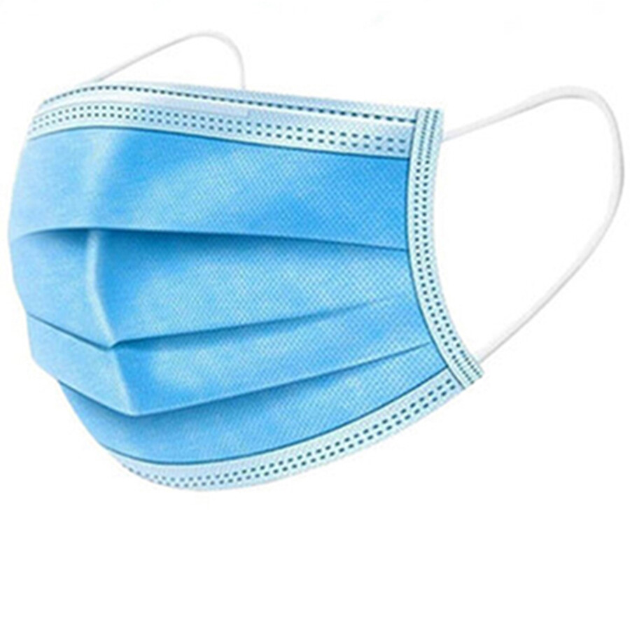 3Ply ASTM Level 1 Protective Face Mask Colored Covering 10/30/50/100 PCS