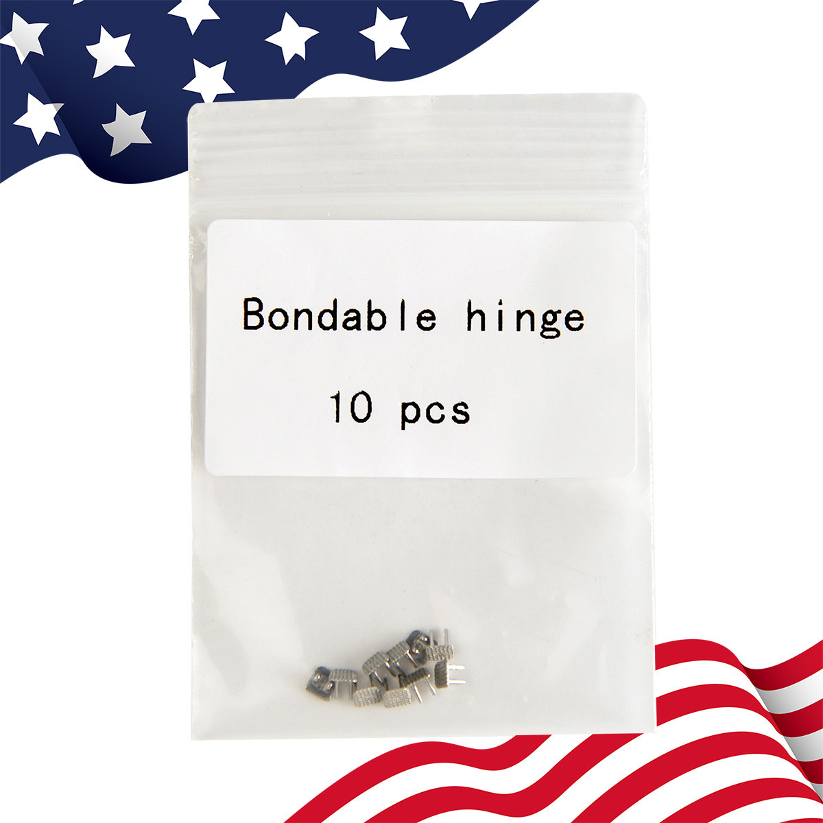 AZDENT Dental Orthodontic Bites Turbos Opener Wings Tongue Tamers Bondable Hinge