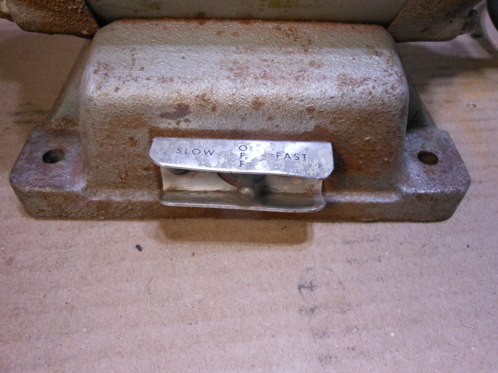 Baldor Dental Lab Jewler Polishing Lathe / Motor Model 353 1/4 HP 2 Speed