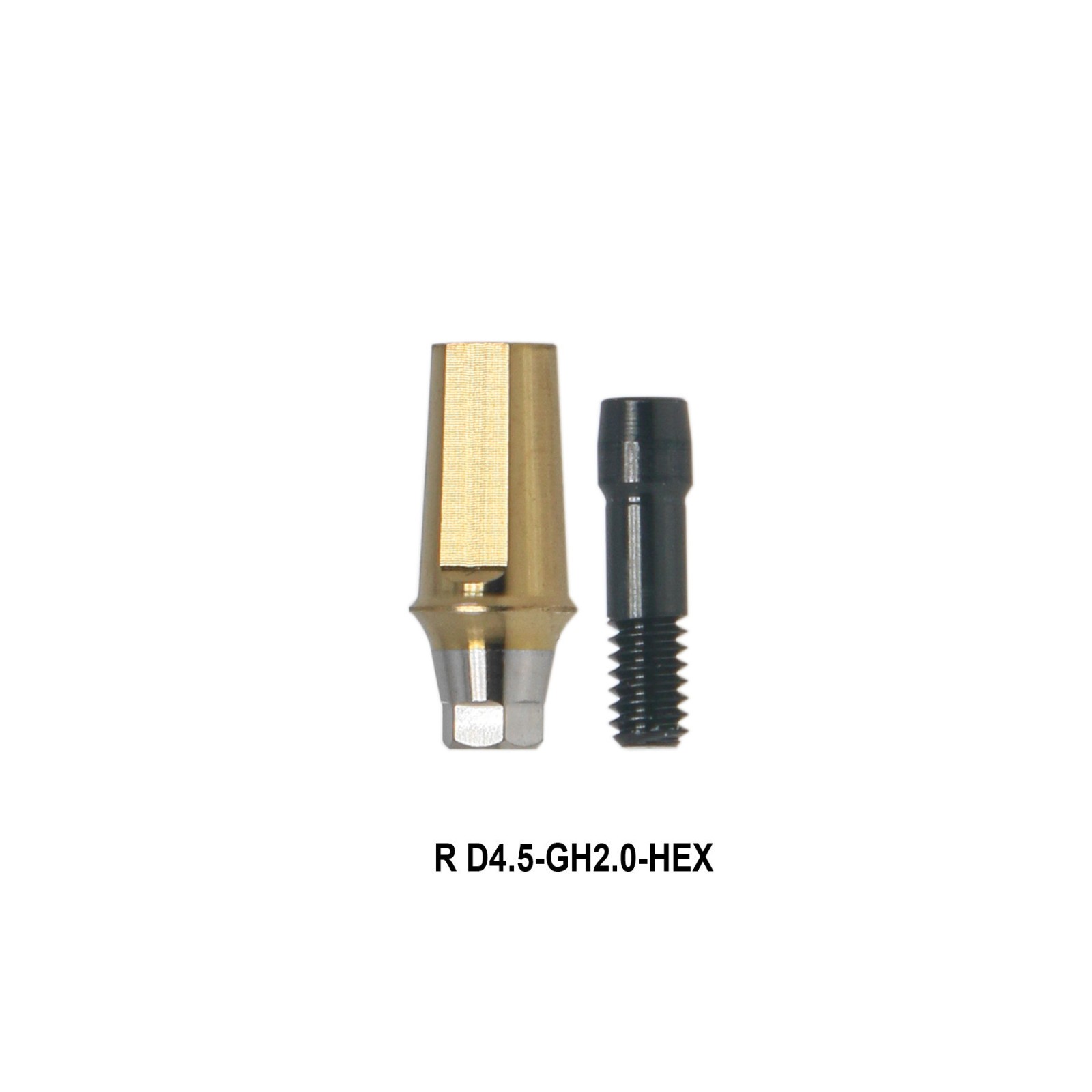 US Titanium Straight Abutment Hex For Hiossen ET Osstem TS Mini Regular Platform