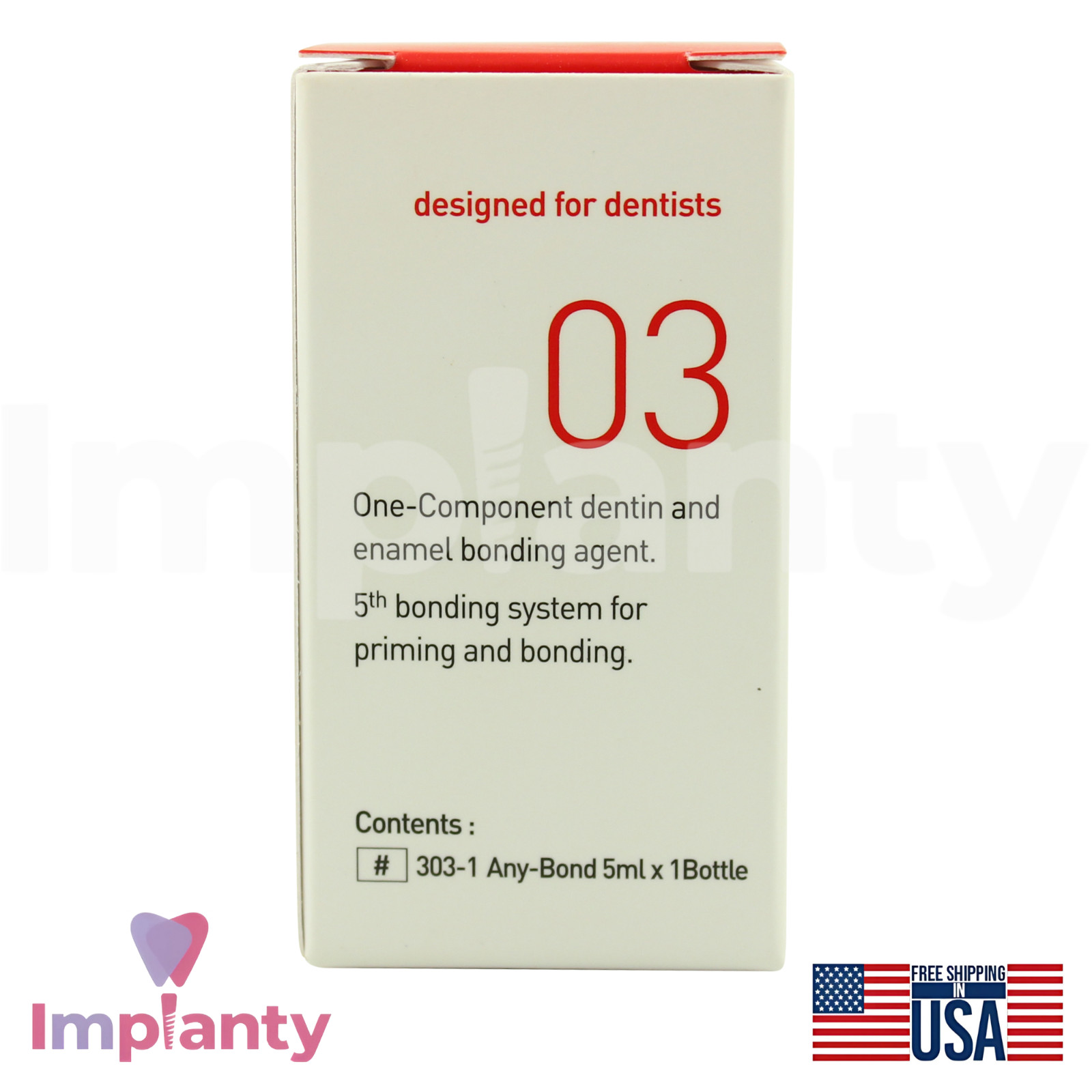 Any-Bond™ 5th Generation Dental Composite Bonding Agent For Restorations 5ml